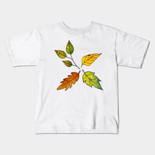 Autumn leaves Kids T-Shirt